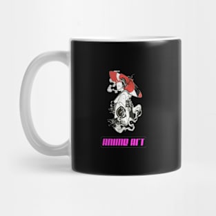 Anime art Kimono Girl Mug